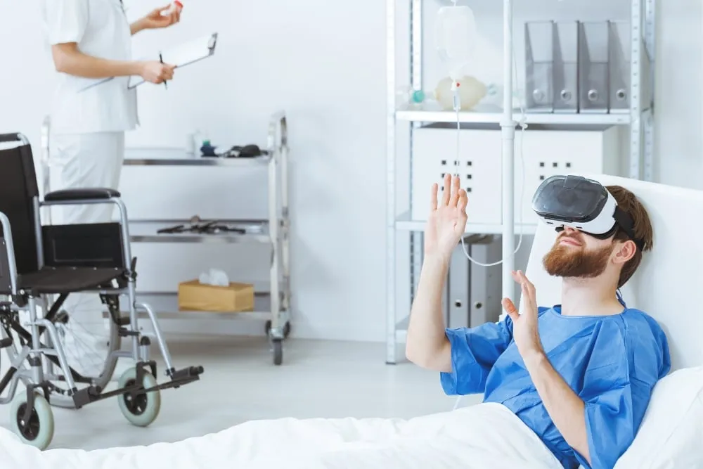 virtual reality in therapy and training